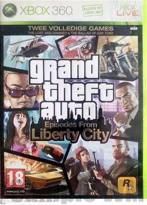 GTA - GRAND THEFT AUTO  - EPISODES FROM LIBERTY CITY
CENA: 1000
