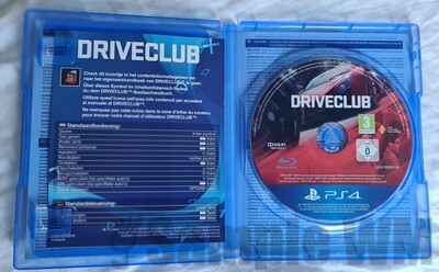 DRIVE CLUB  C
Keywords: ps4