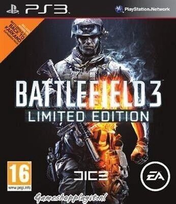 PS3 BATTLEFIELD 3 - LIMITED EDITION
CENA: 1000
