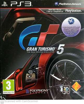 PS3 GRAN TURISMO 5
CENA: 1000
