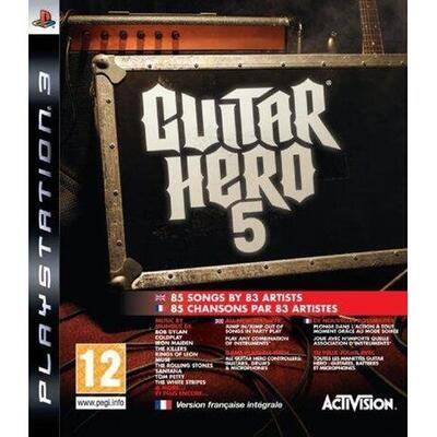 PS3 GUITAR HERO 5
CENA: 1000
