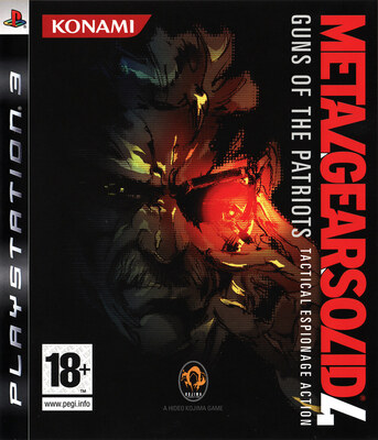 PS3 METAL GEAR SOLID 4
CENA: 1000 prodato
