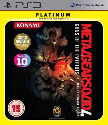 PS3 METAL GEAR SOLID 4 PLATINUM
CENA: 1000 prodato
