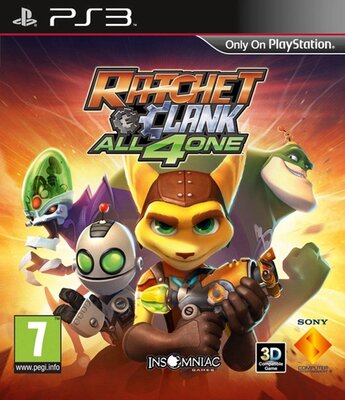 PS3 RATCHET AND CLANK - ALL 4 ONE
CENA: 1200 prodato
