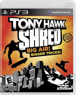 PS3 TONY HAWK - SHRED
CENA: 1000
