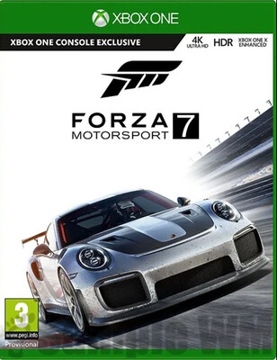 xbox one FORZA MOTORSPORT 7
CENA: 2000
