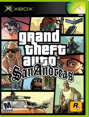 xbox GTA SAN ANDREAS
